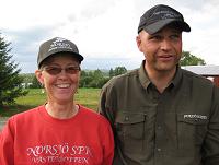 Harriet Jonsson och Steve Björk 