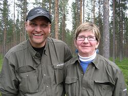 Steve Björk och Gunilla Ögren