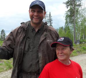 Steve Björk och Kerstin Åsén