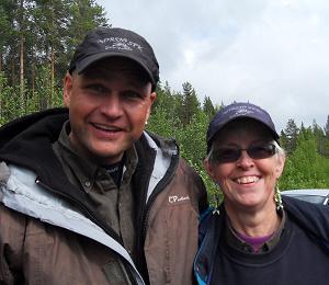 Steve Björk och Harriet Jonsson