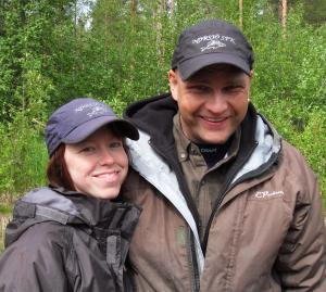 Annica Jonsson och Steve Björk